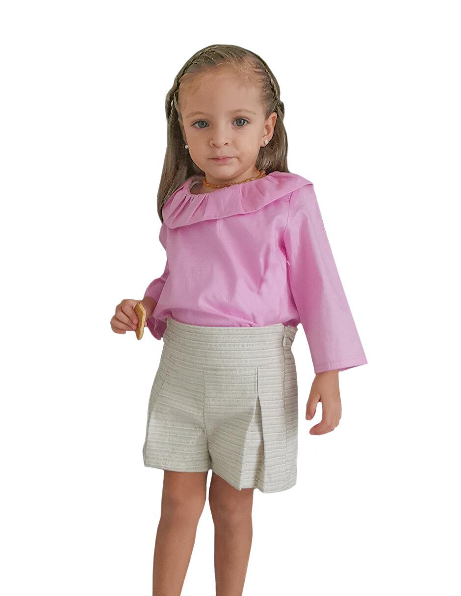 Conjunto de algodón para niña Conjunto de algodón para niña