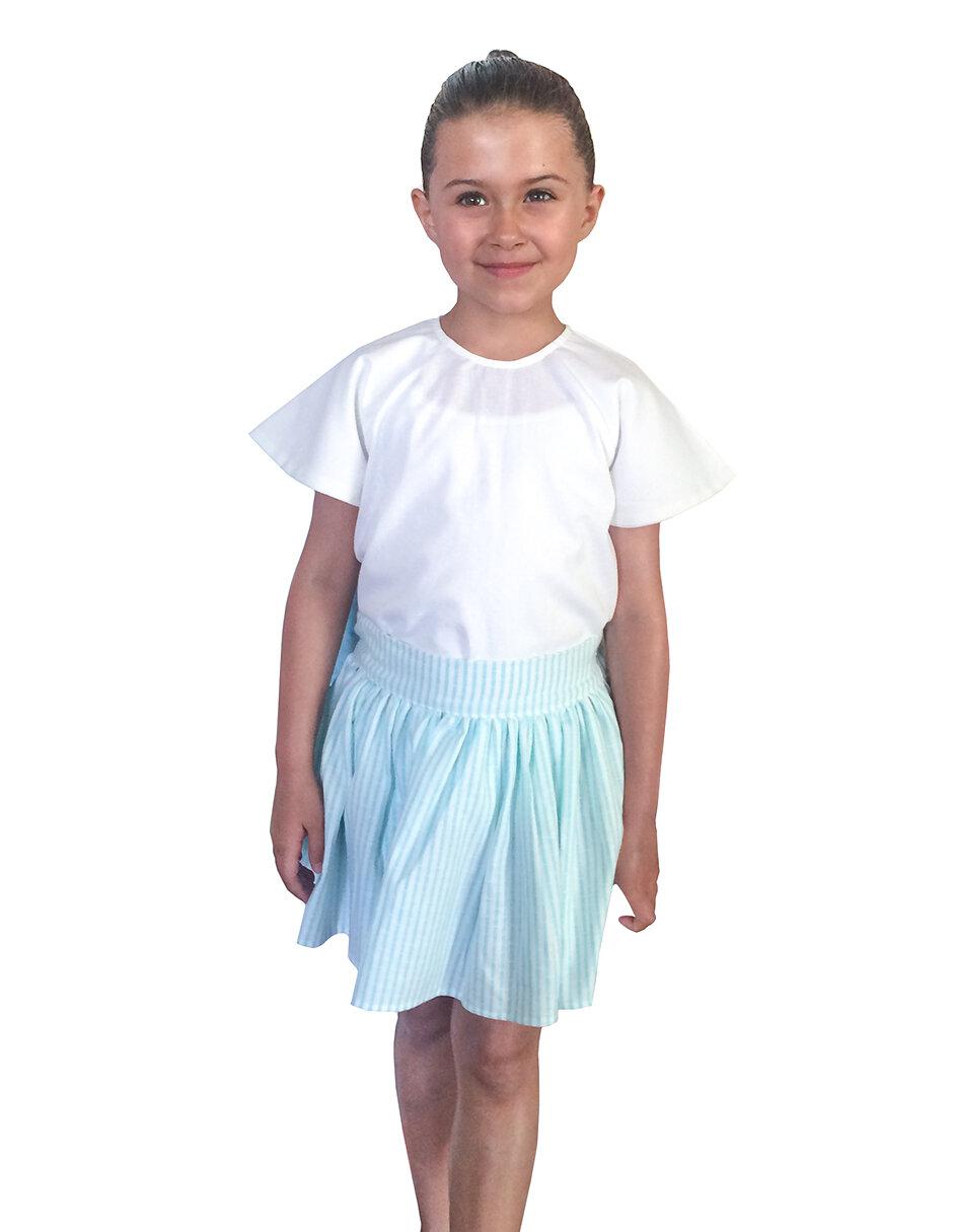 Conjunto de algodón para niña