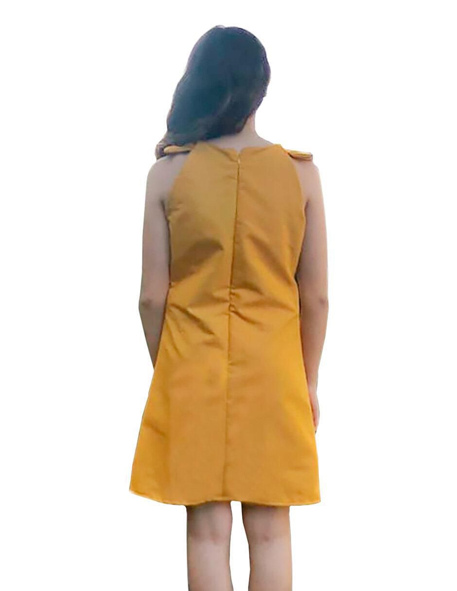 Vestido manga ranglán para niña 3