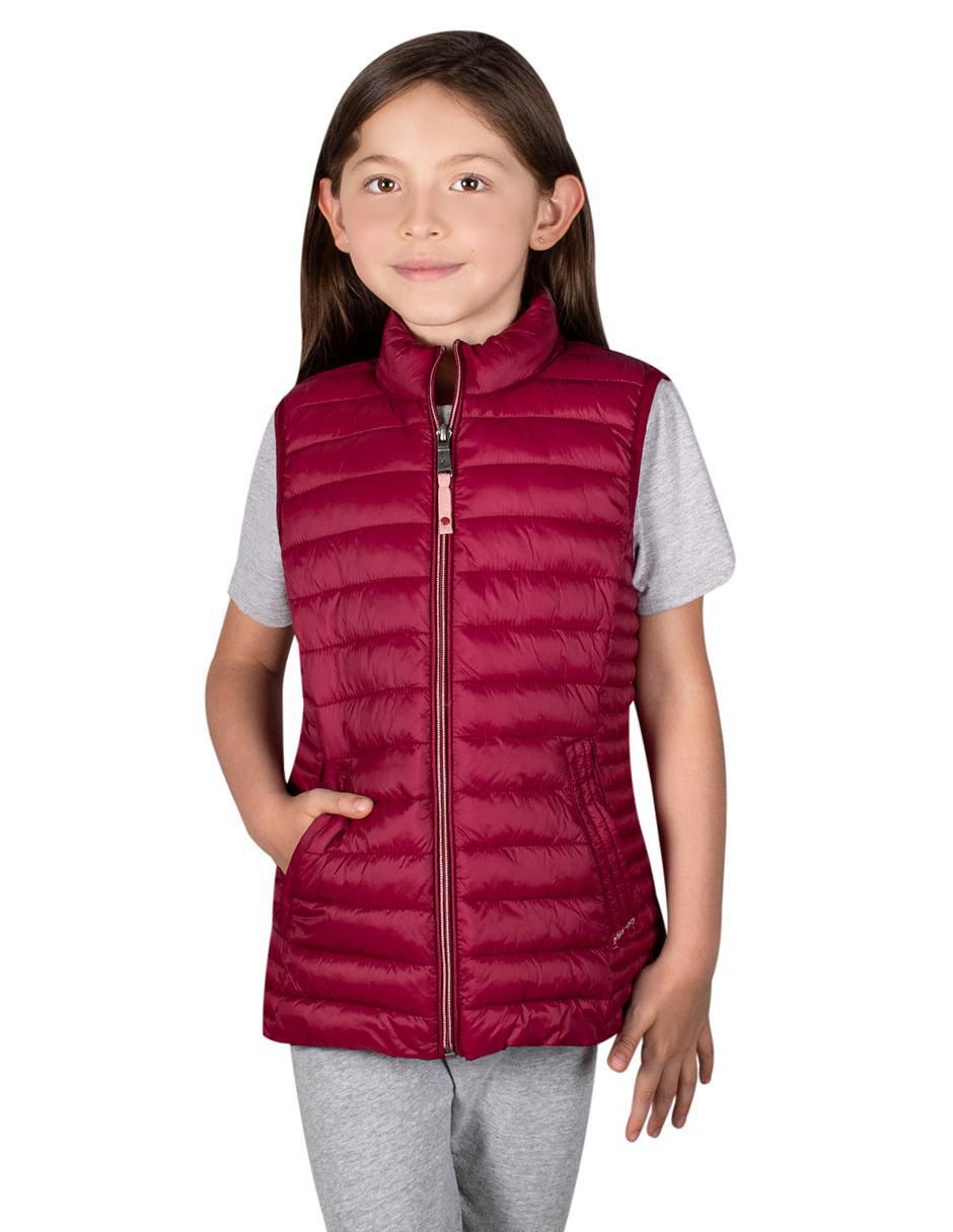 Chaleco con bolsillos para niña Chaleco con bolsillos para niña