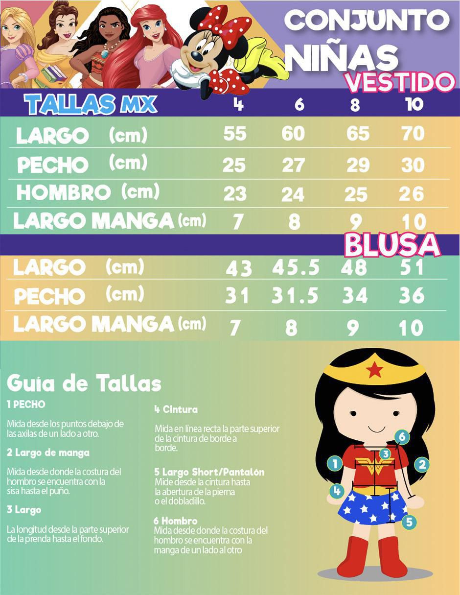 Conjunto de algodón para Niña 8