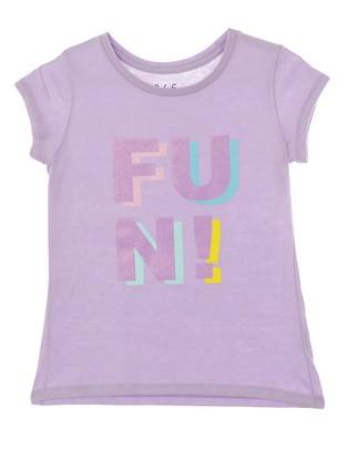 Playera manga corta para niña Playera manga corta para niña