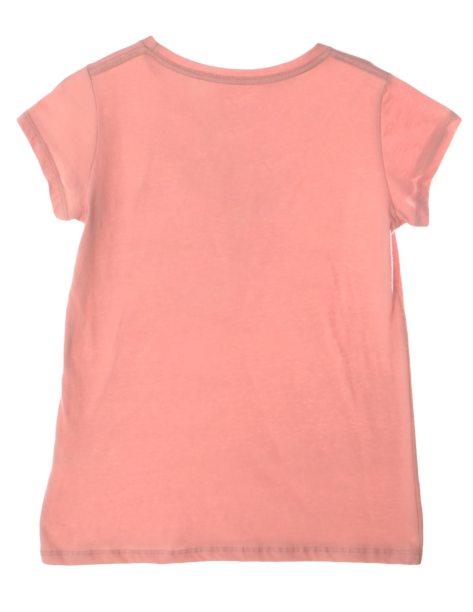 Playera manga corta para niña