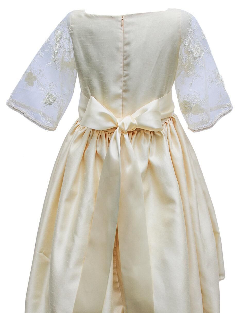 Vestido amplia niña