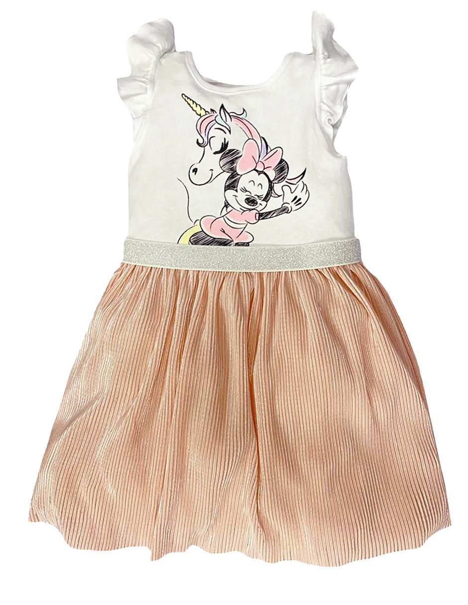 Vestido manga regular para niña 4