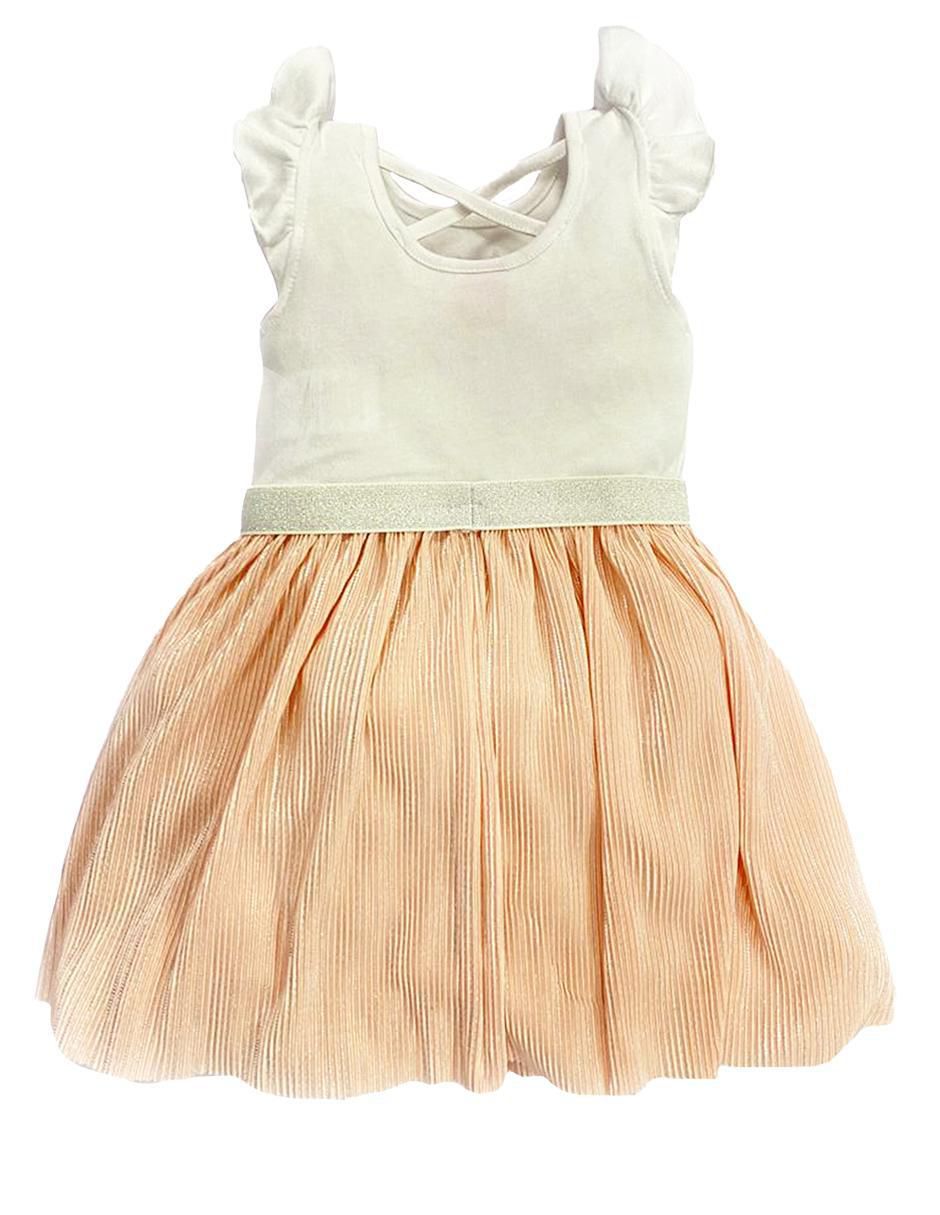 Vestido manga regular para niña 2