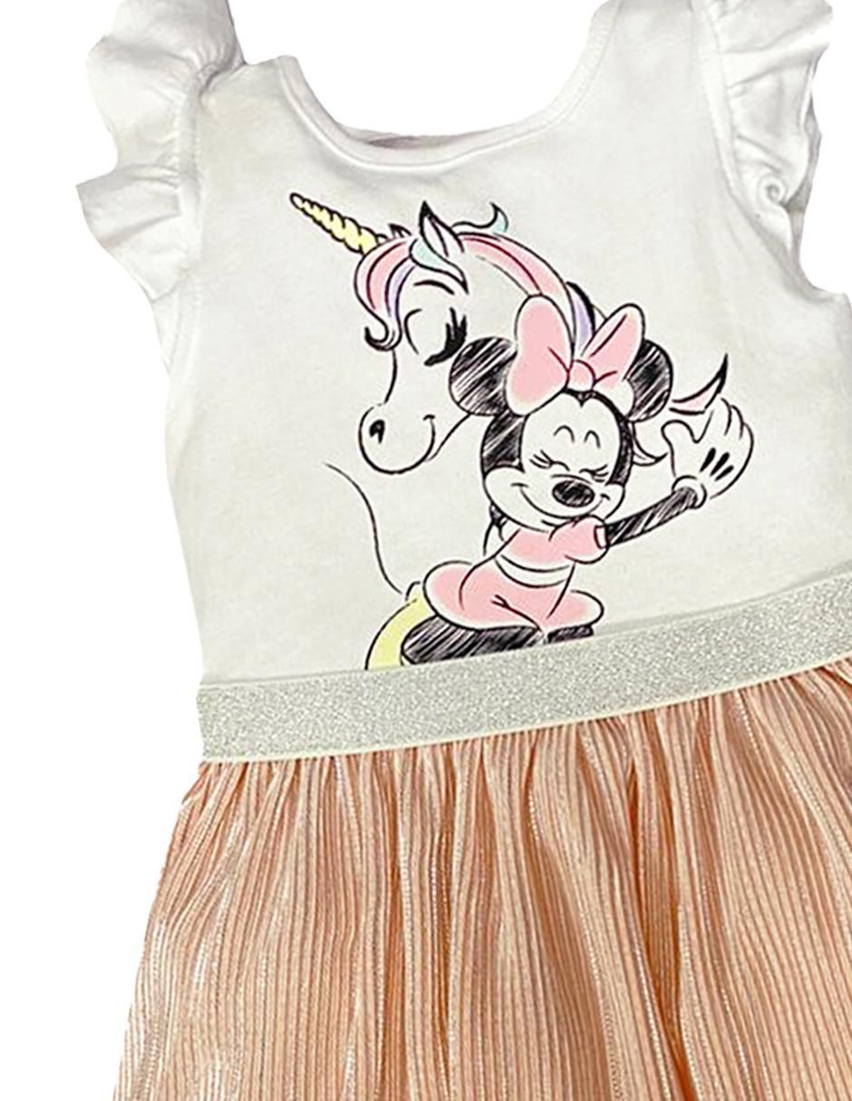 Vestido manga regular para niña 7
