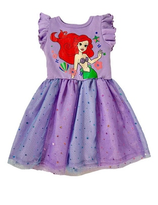 Vestido manga volantes para bebé niña