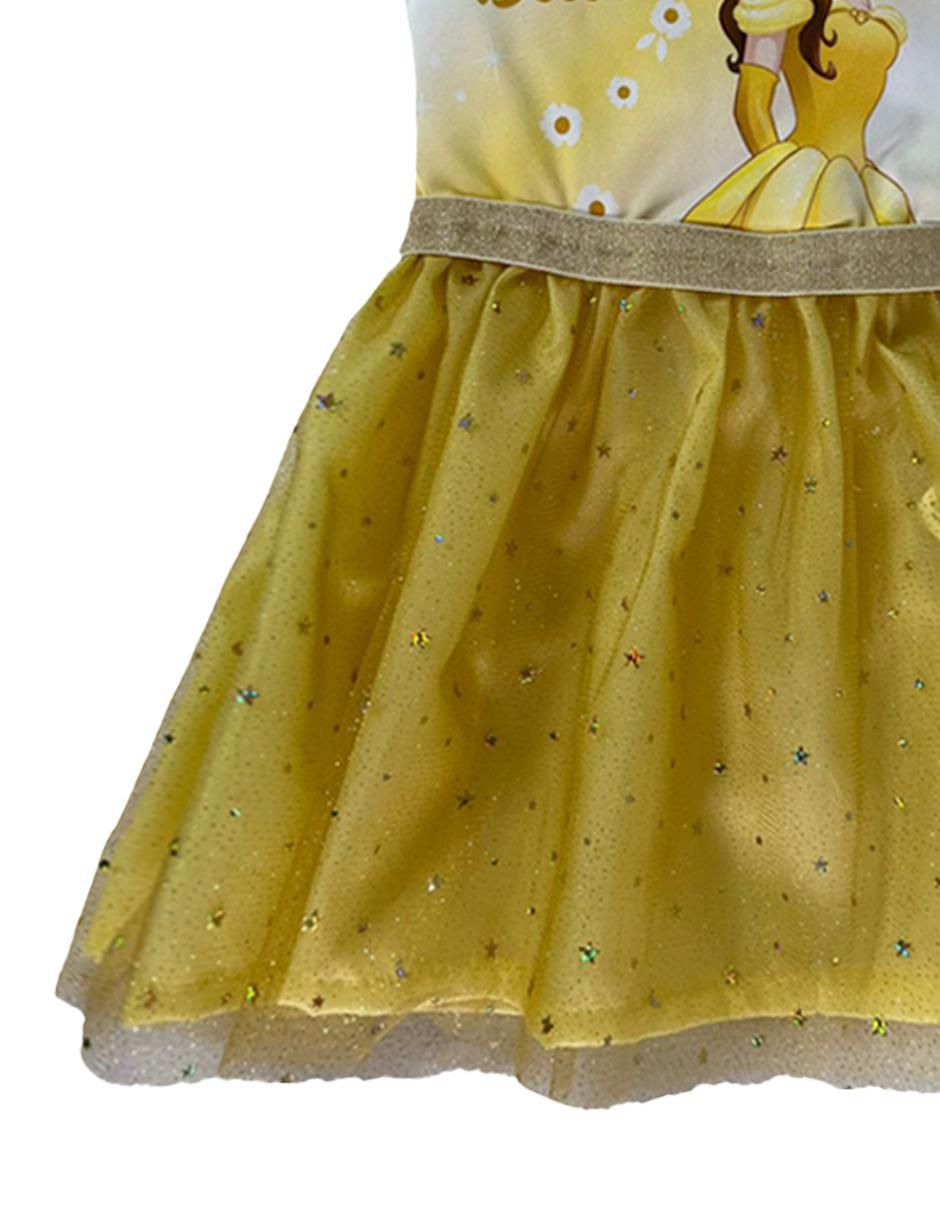 Vestido manga regular para niña