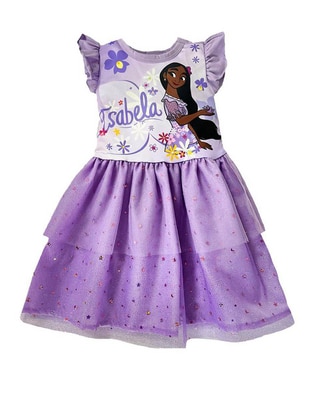 Vestido manga volantes para niña Vestido manga volantes para niña