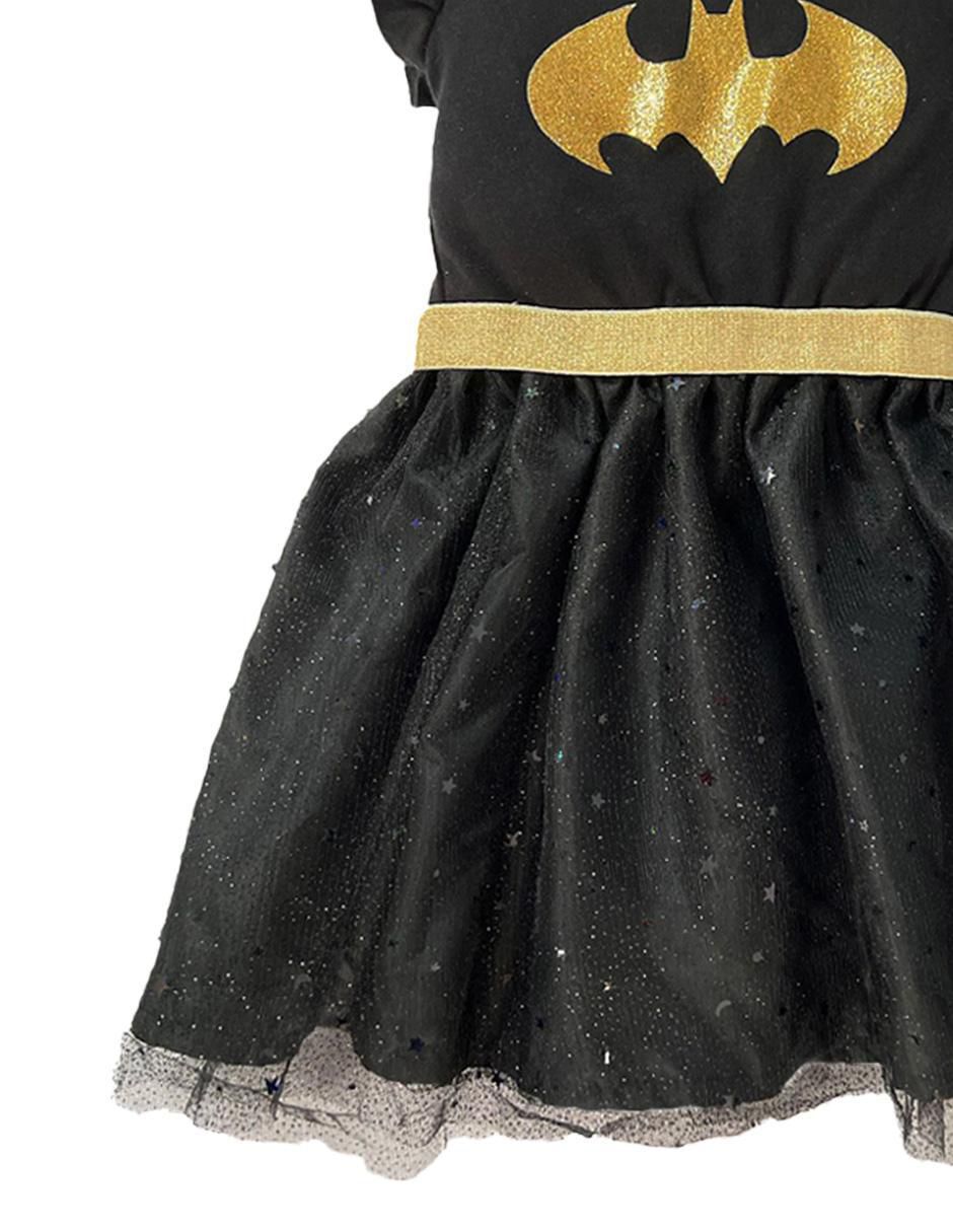 Vestido manga volantes para niña