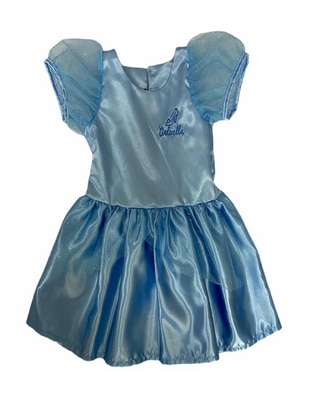 Vestido manga globo para niña Vestido manga globo para niña