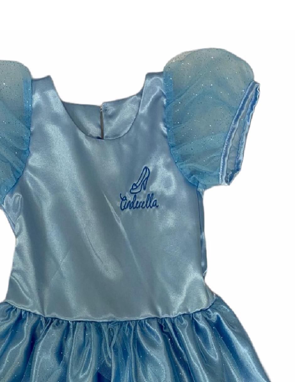 Vestido manga globo para niña 2