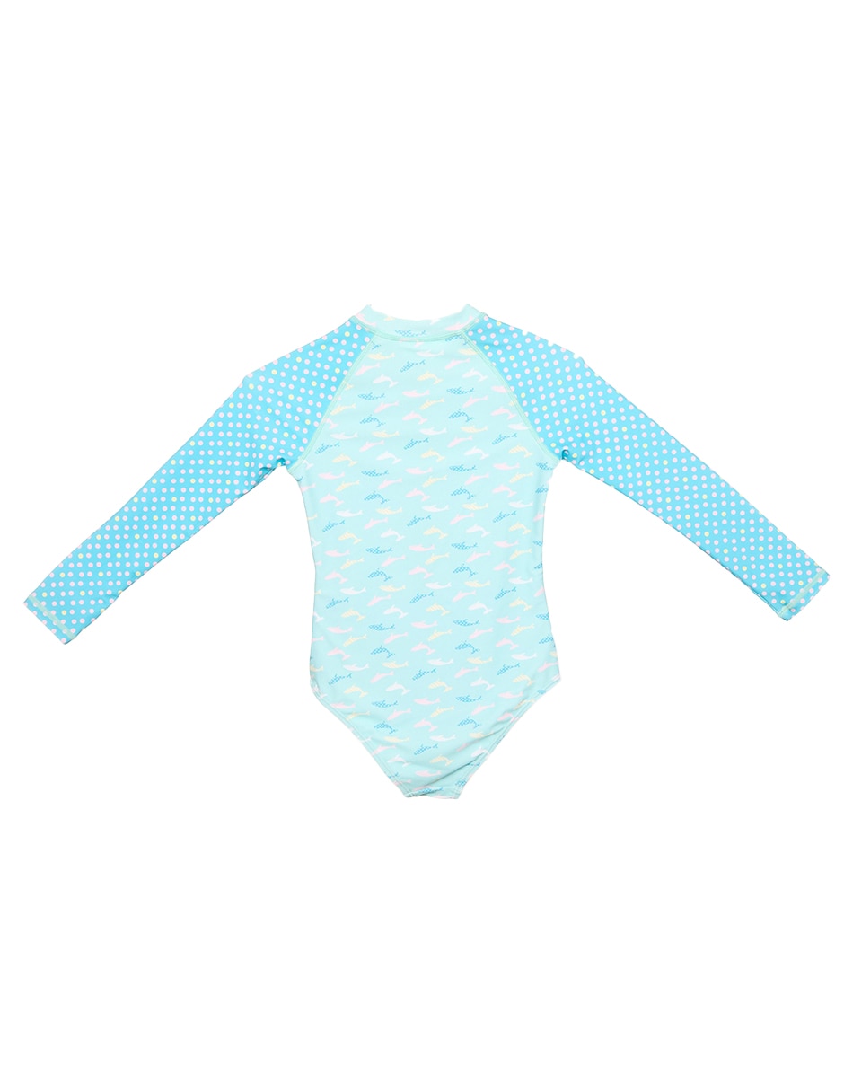 Traje de baño completo para niña 7