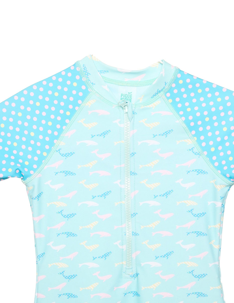 Traje de baño completo para niña 8