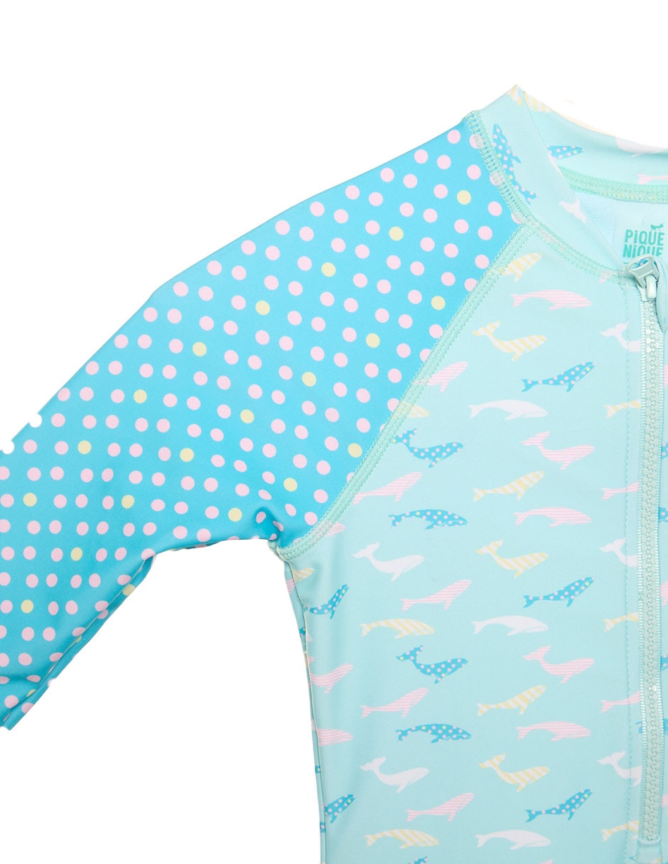 Traje de baño completo para niña 9