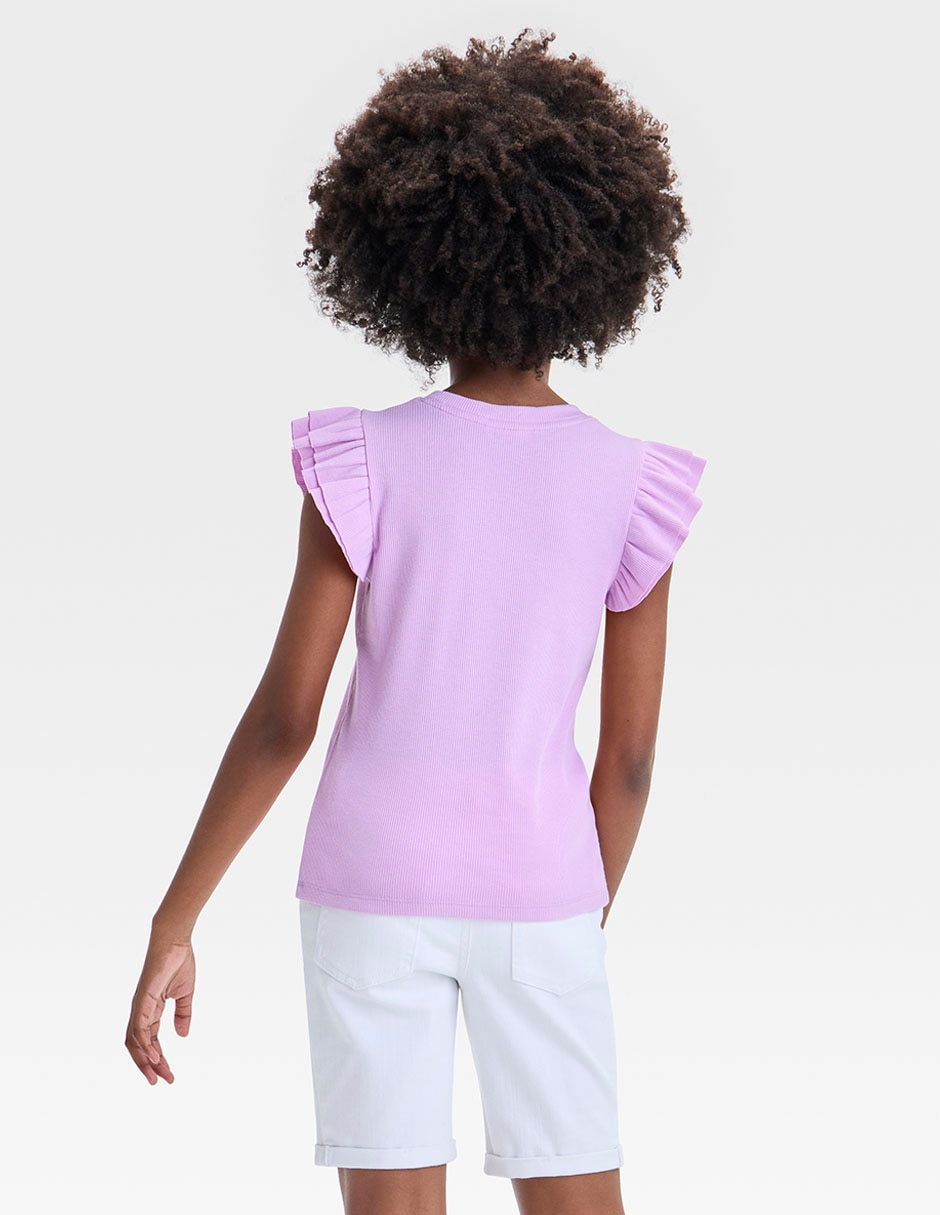 Playera Nicky Santoro manga corta para niña 2