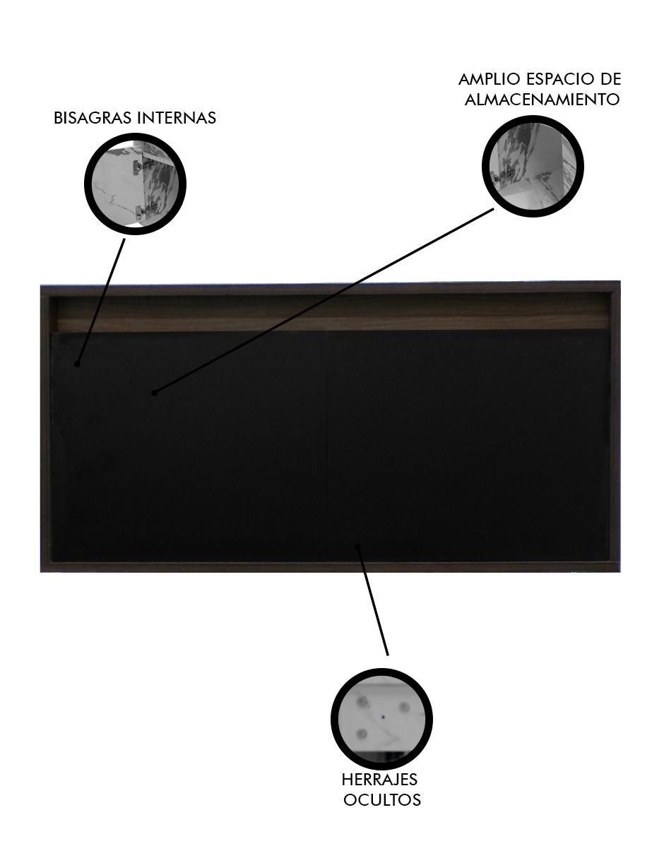 Mueble para baño Decomobil Simone So de MDF armable