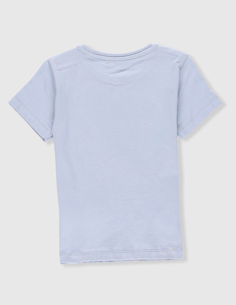 Playera John Nada manga corta para niña