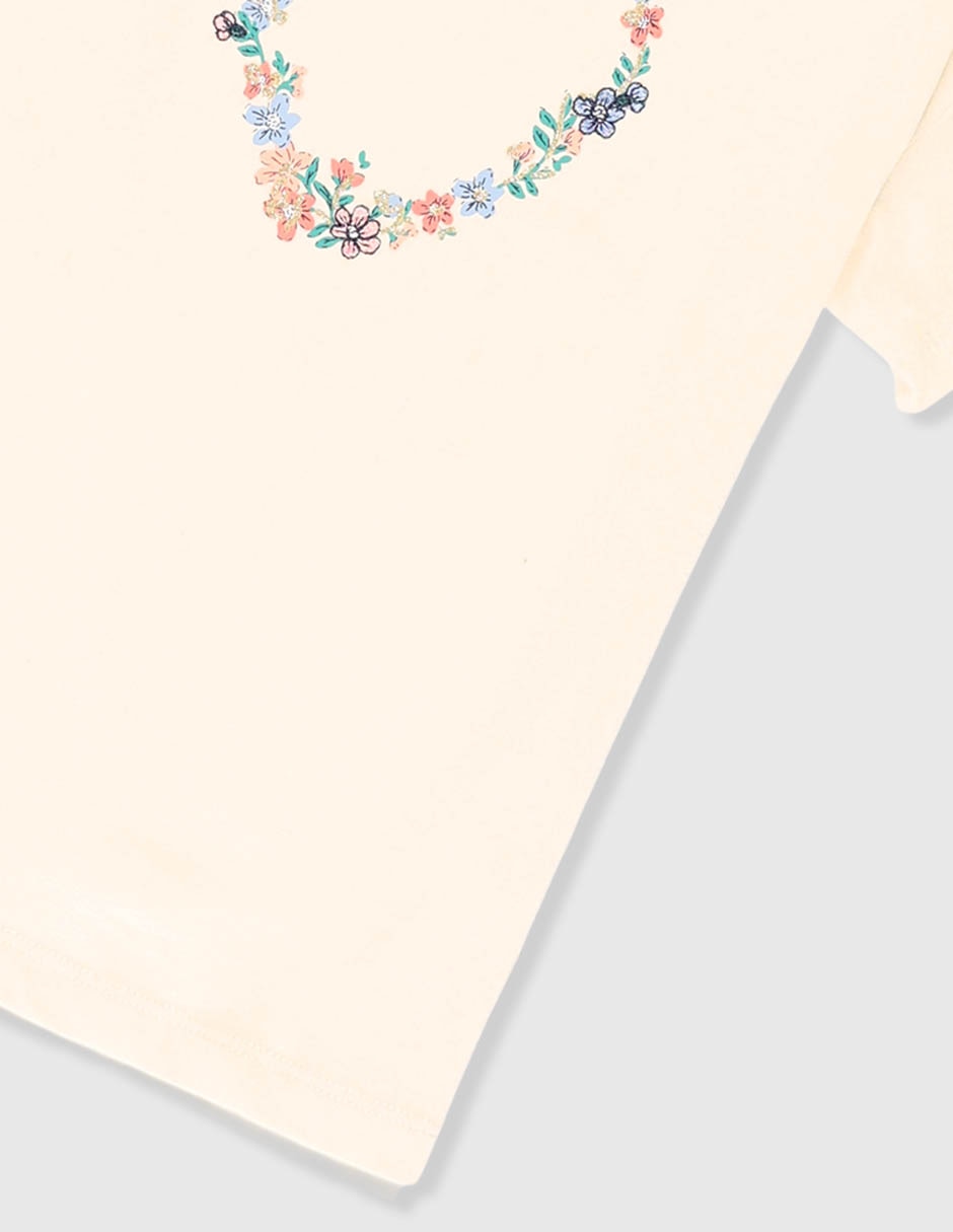 Playera manga corta para niña 4