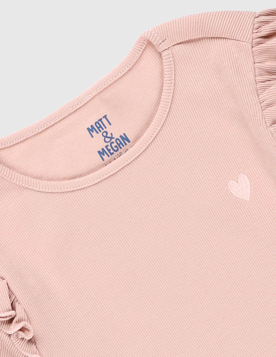 Playera manga corta para niña 3
