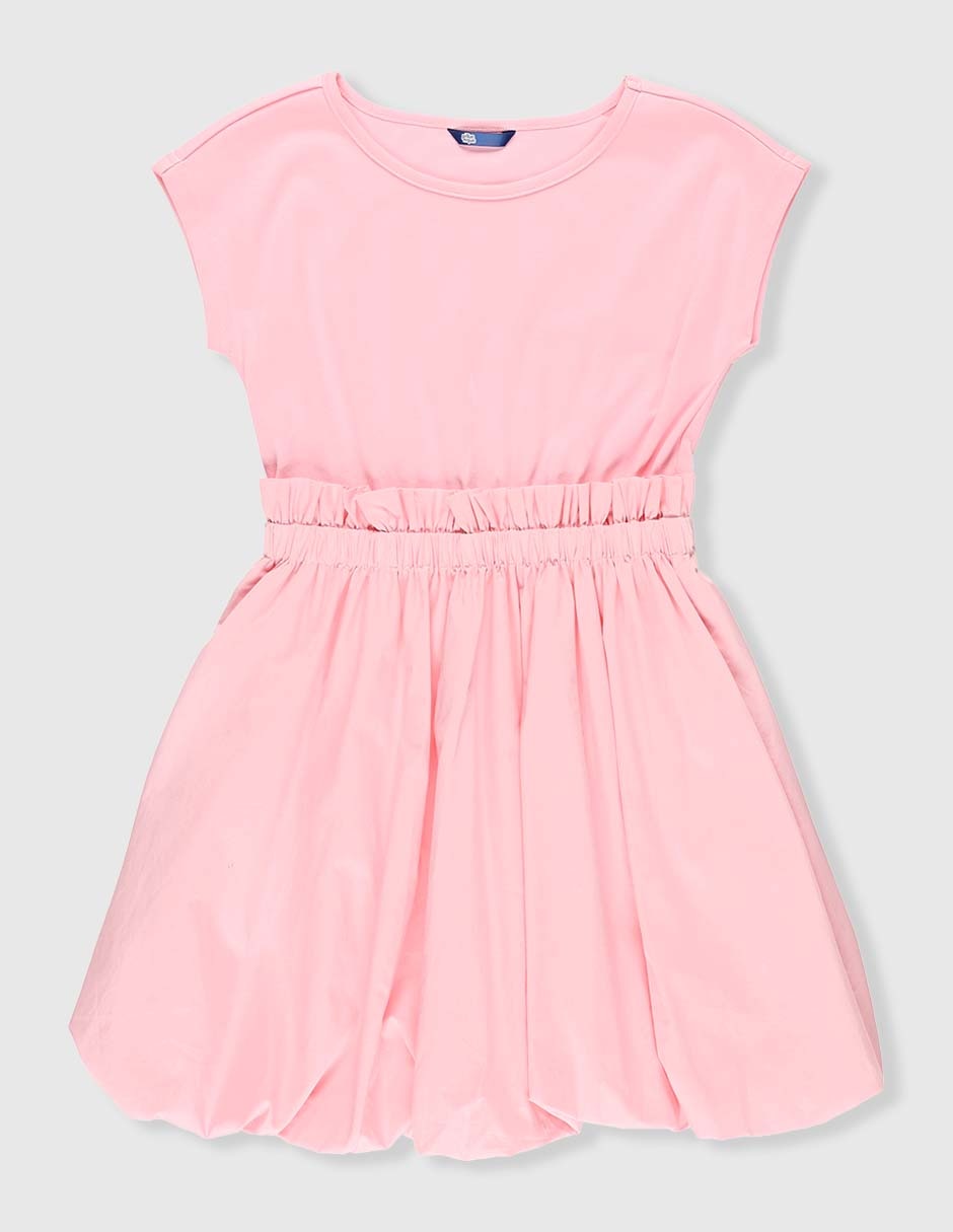 Vestido manga cap para niña 1