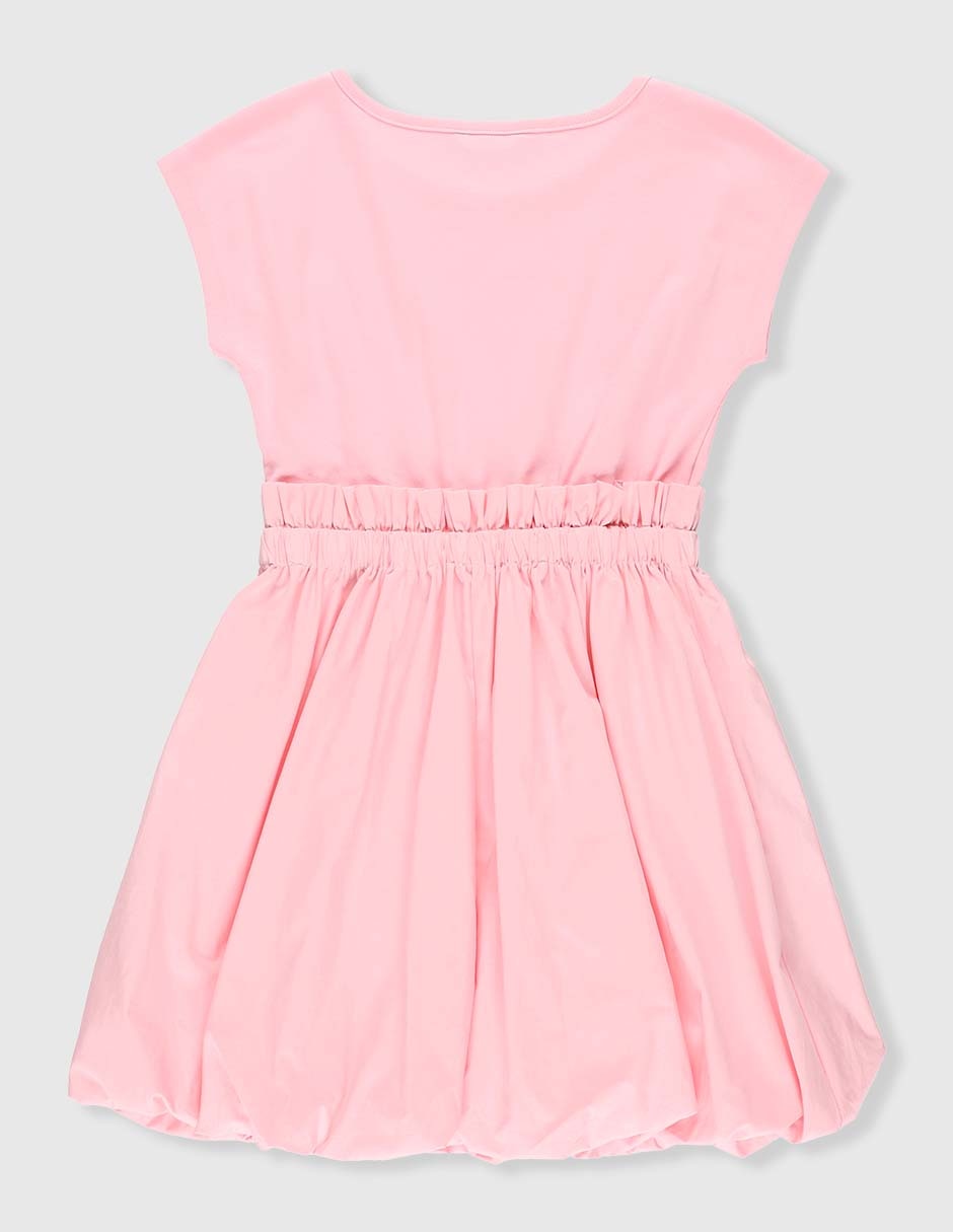 Vestido manga cap para niña 5