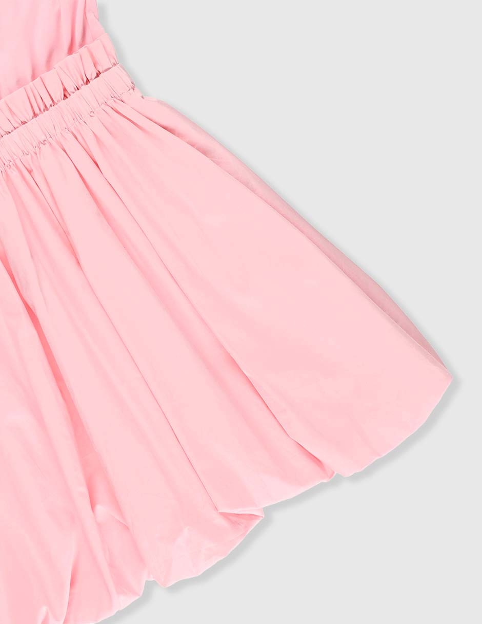 Vestido manga cap para niña 7