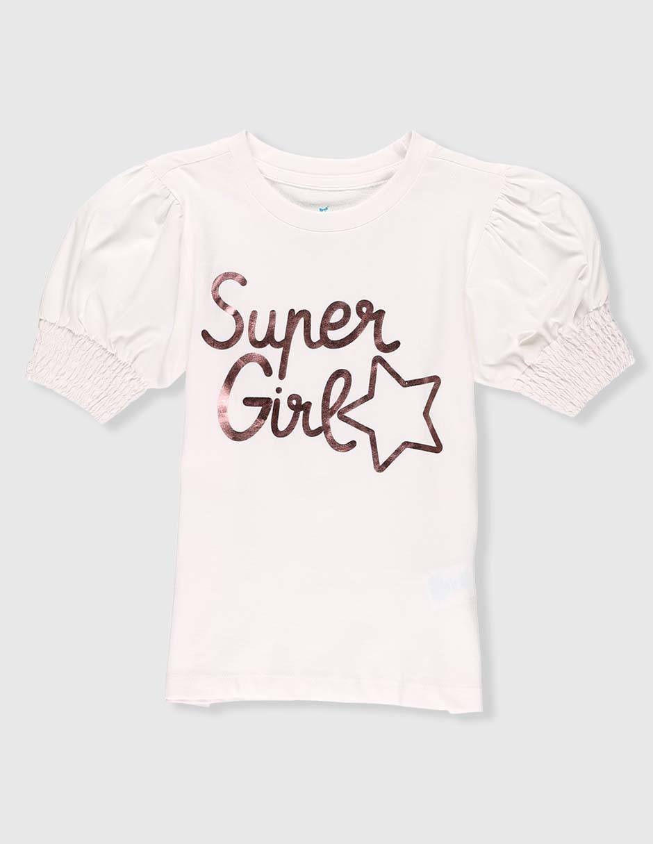 Playera Piquenique manga corta para niña