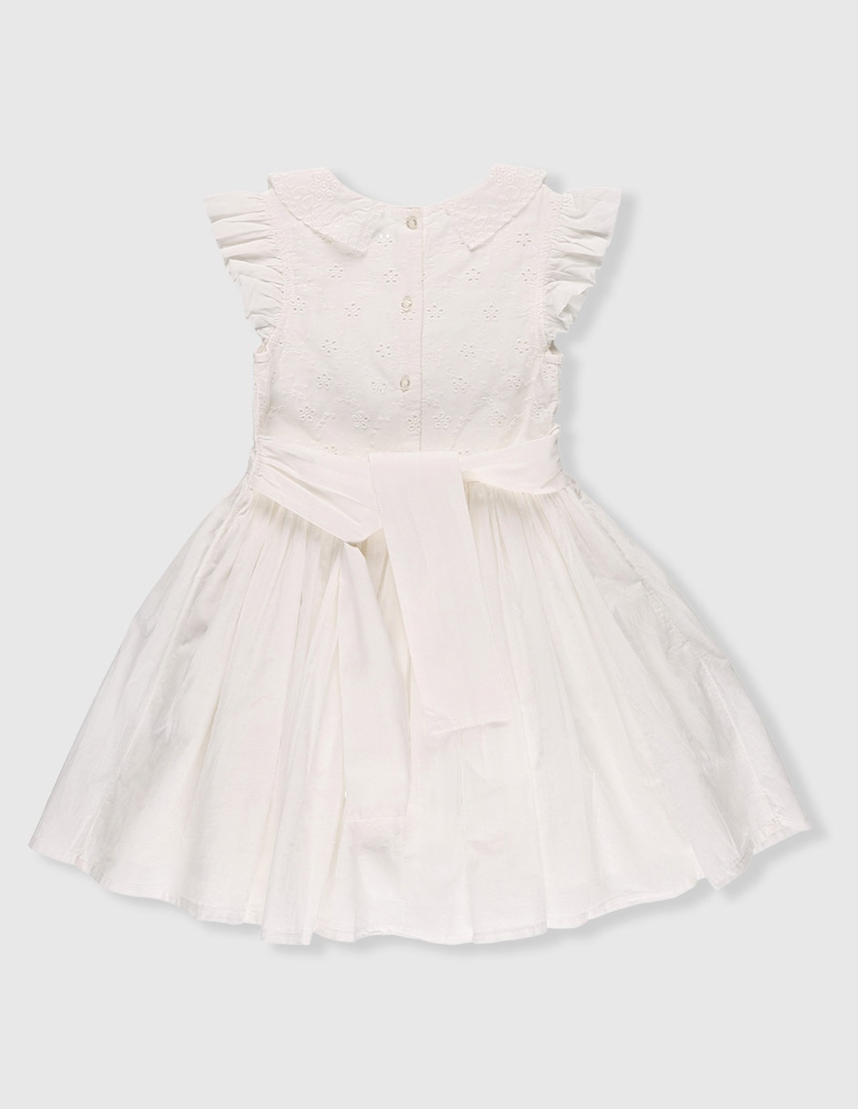 Vestido Piquenique Collection manga cap para niña