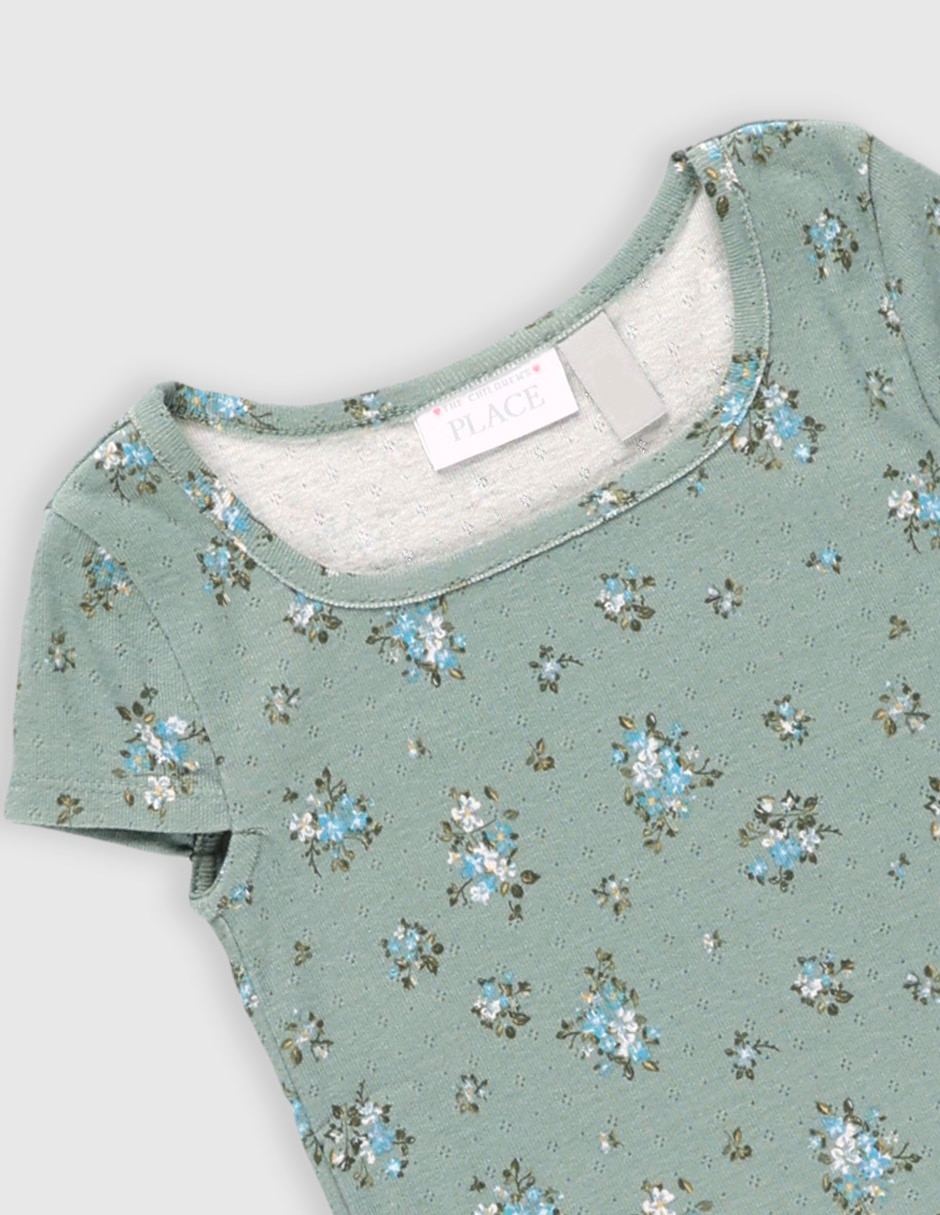 Playera The Childrens Place manga corta para niña