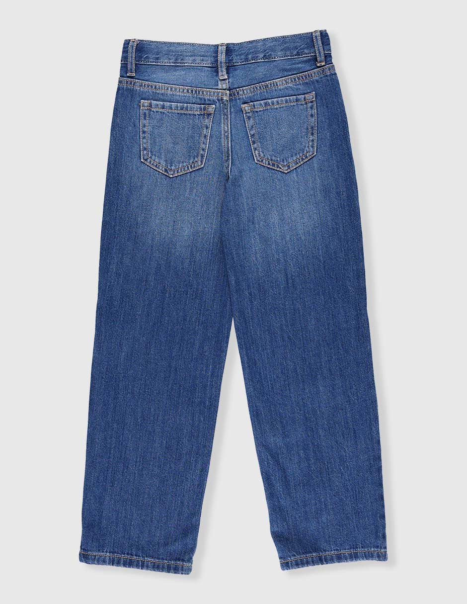 Jeans straight para niña 5