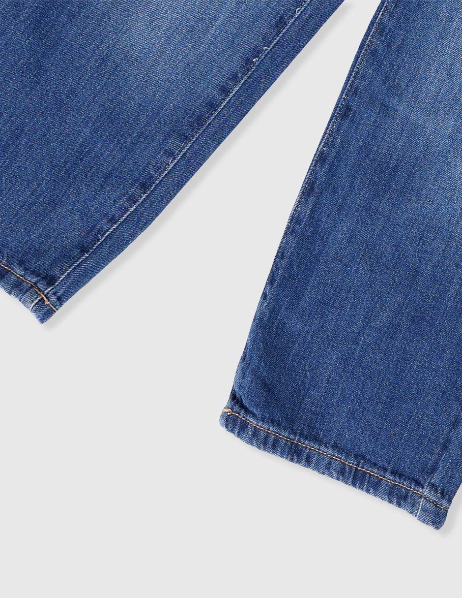 Jeans straight para niña 7