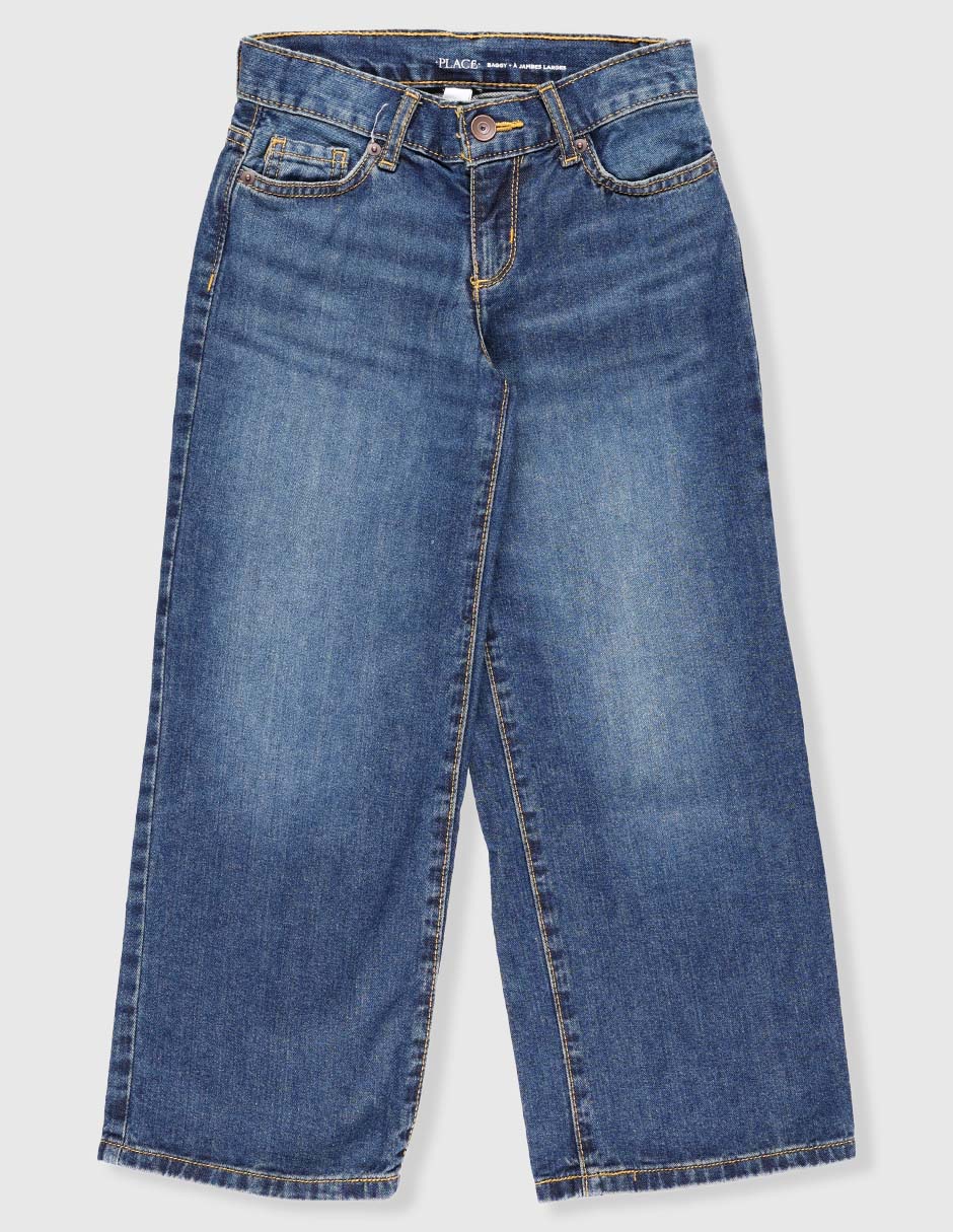 Jeans amplio para niña 1