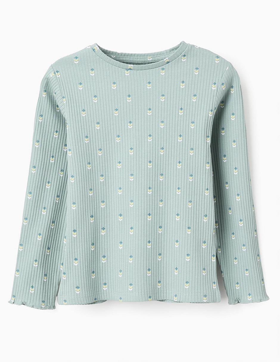 Playera manga larga para niña Playera manga larga para niña