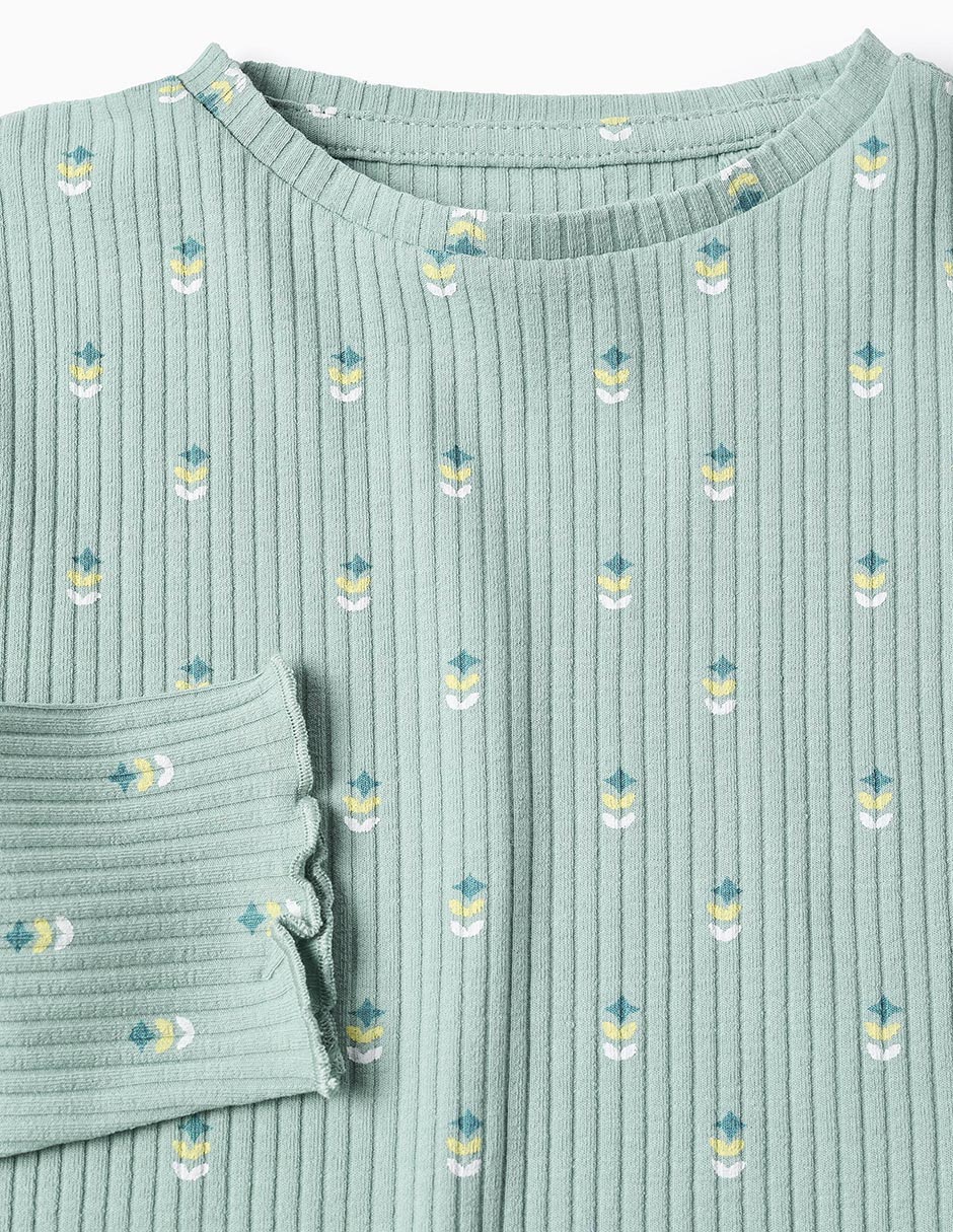 Playera Zippy manga larga para niña
