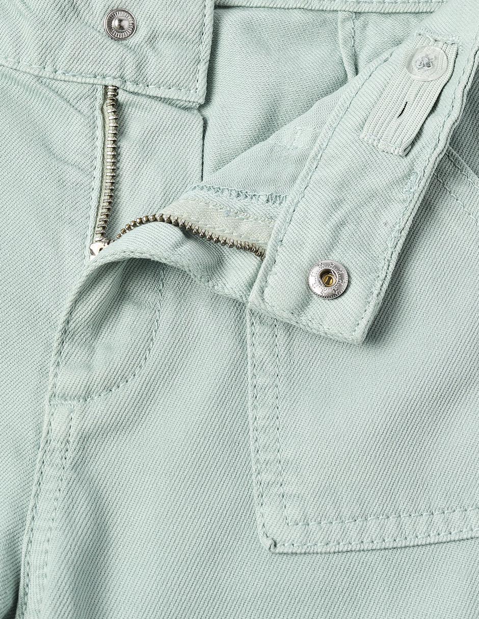 Jeans amplio Zippy lavado claro para niña