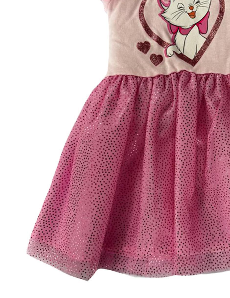 Vestido Marie manga volantes para niña