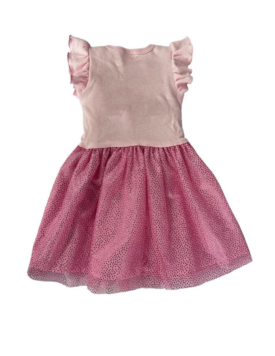 Vestido Marie manga volantes para niña