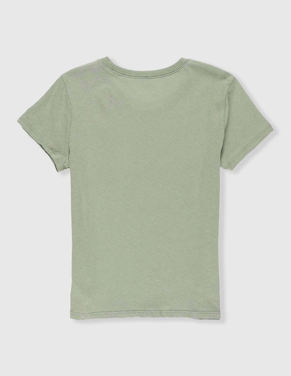 Playera manga corta para niña