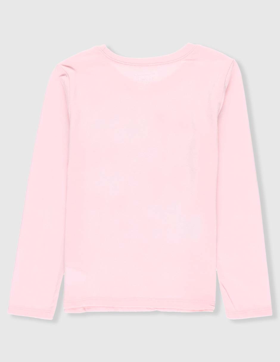 Playera The Children´s Place manga larga para niña