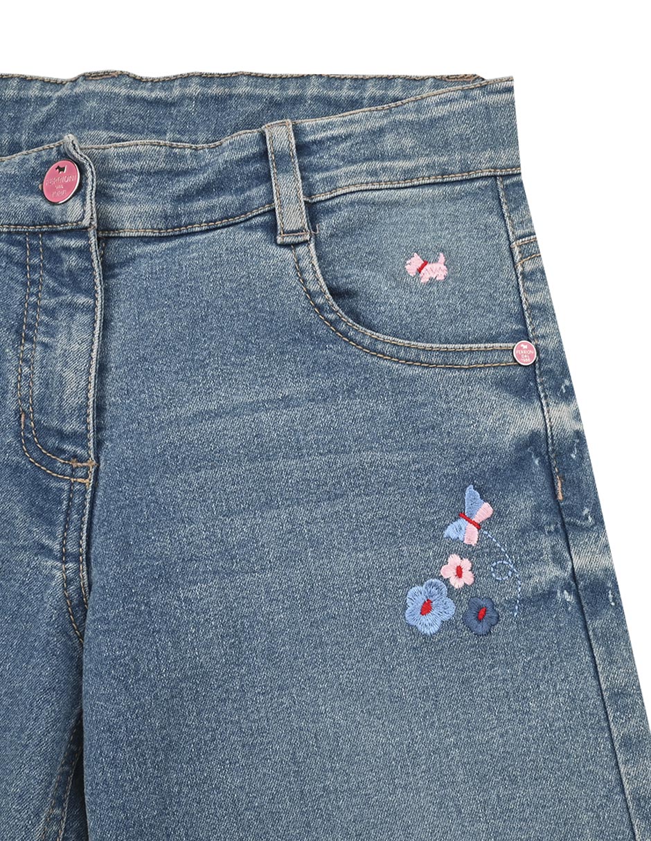 Jeans straight Ferrioni para niña