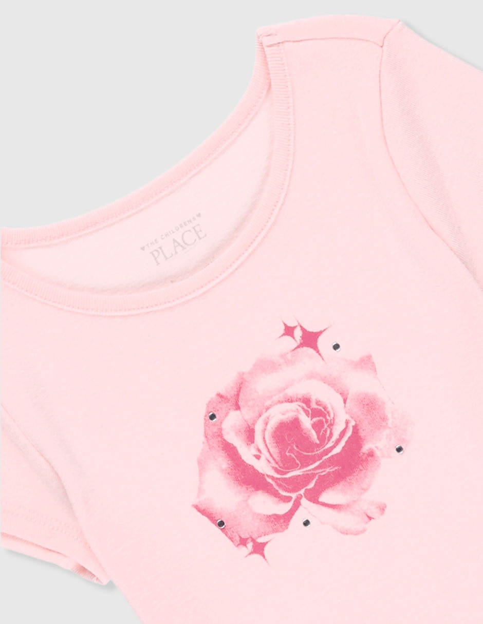 Playera manga corta para niña 3