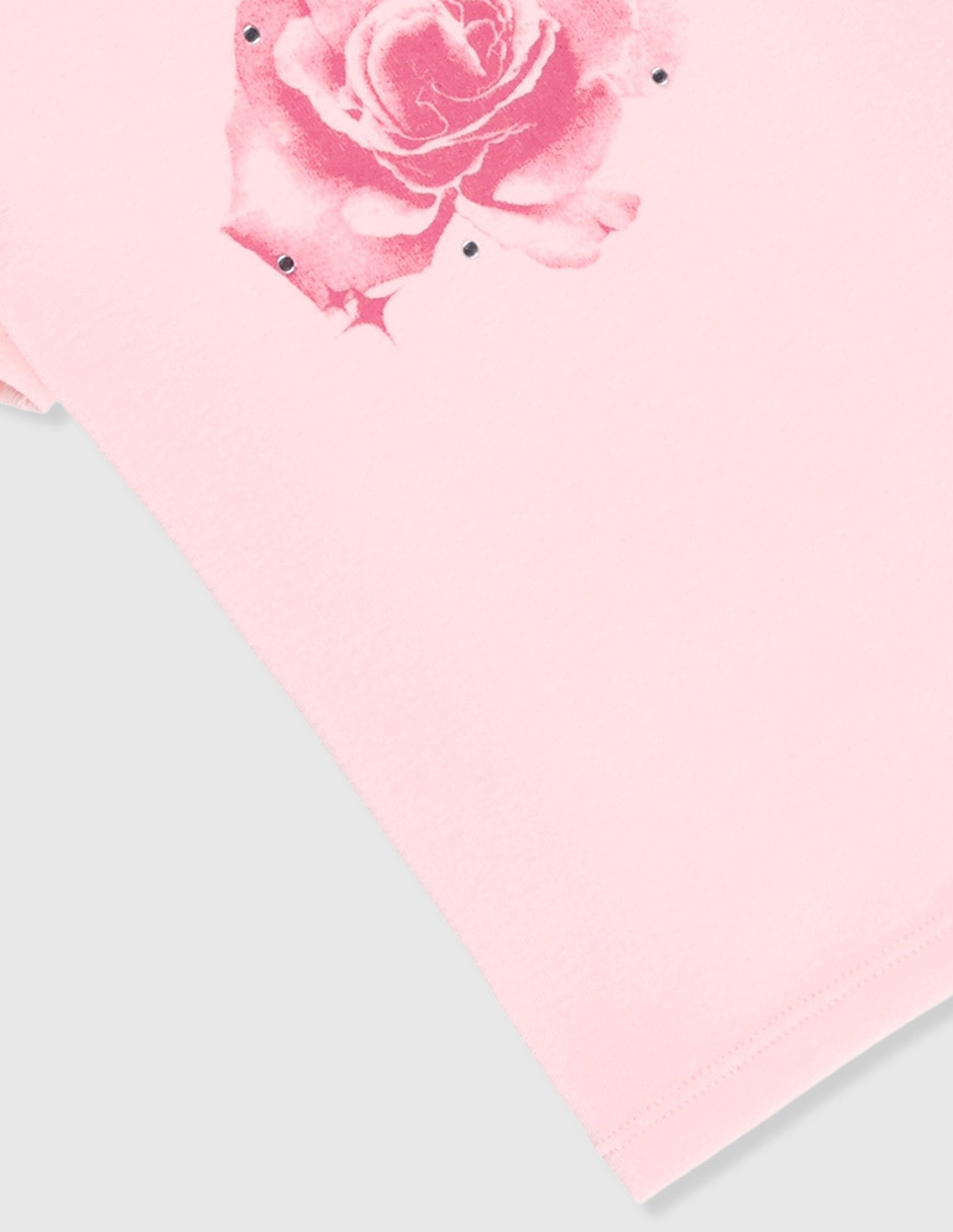 Playera manga corta para niña 4