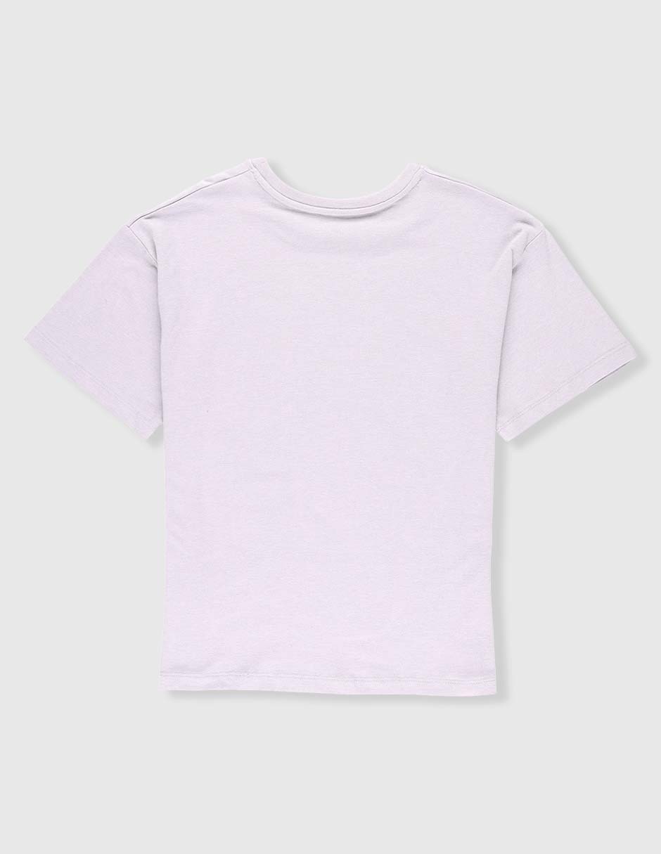 Playera Kuromi manga corta para niña