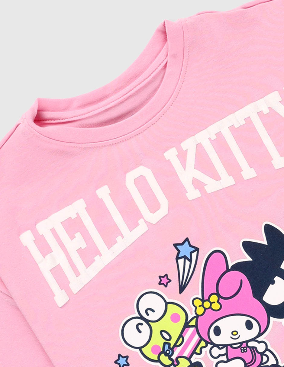 Playera manga corta para niña 6