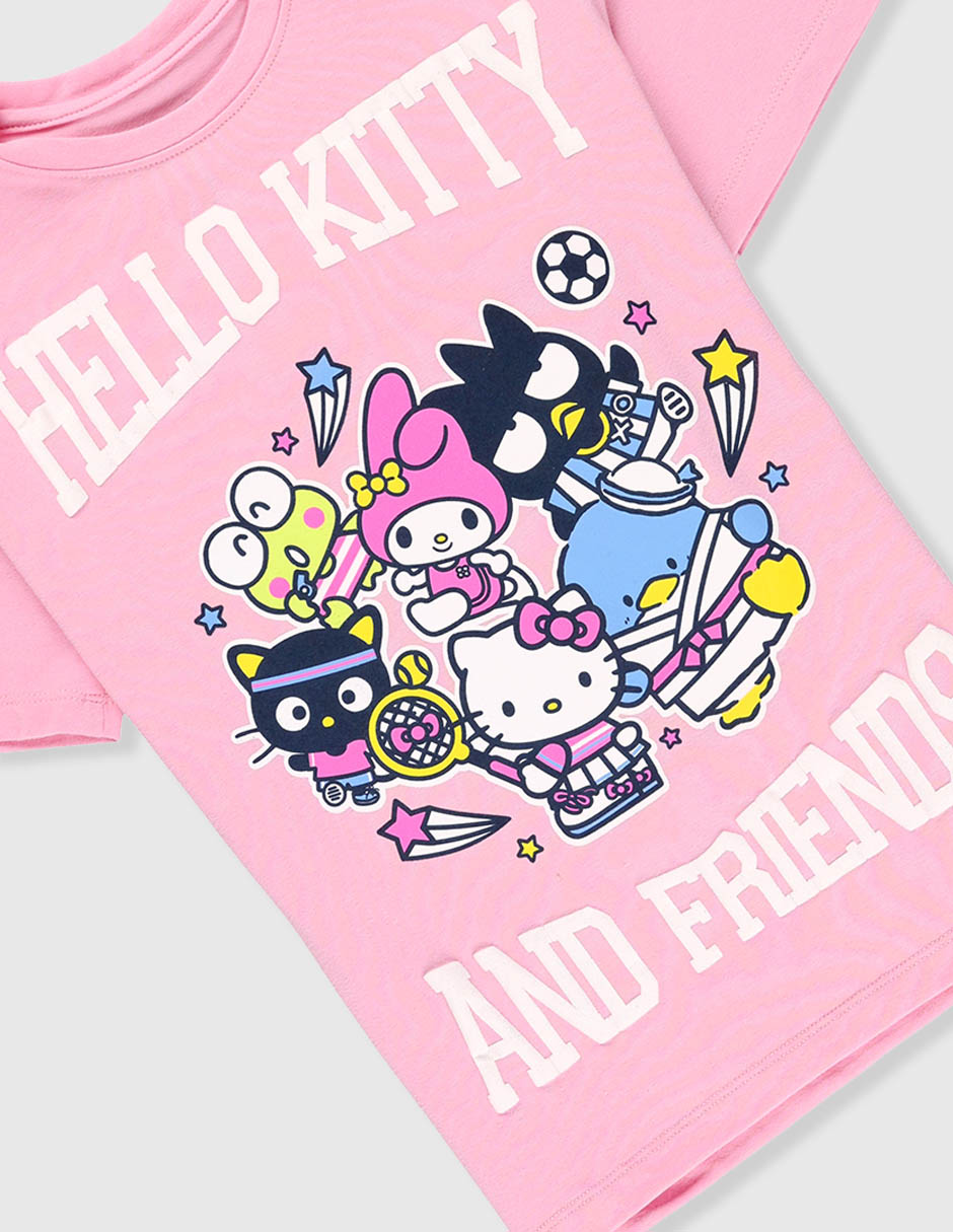 Playera manga corta para niña 7