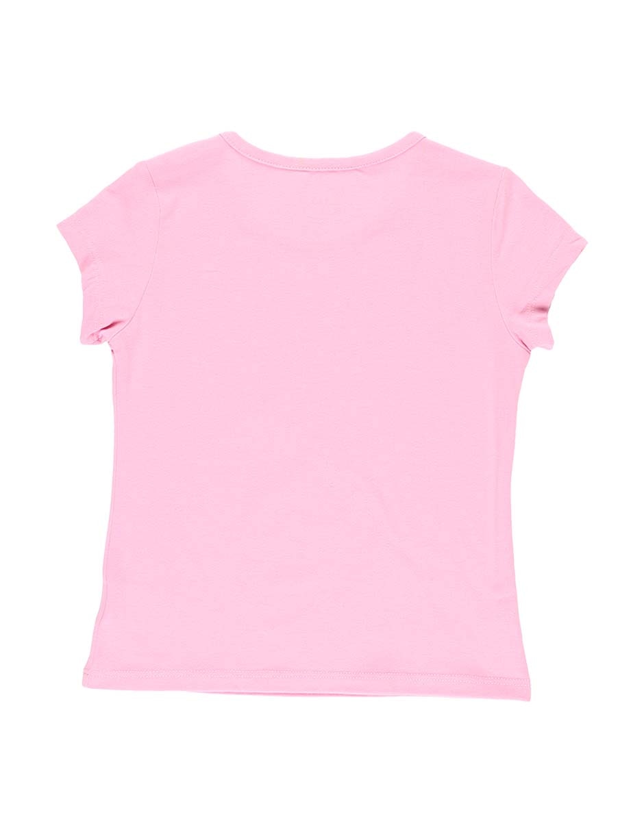 Playera Kuromi manga corta para niña 5