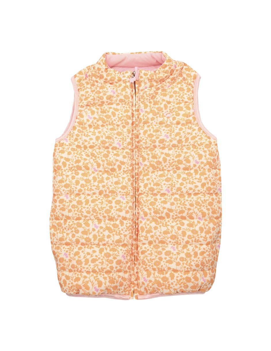 Chaleco Corellia reversible para niña