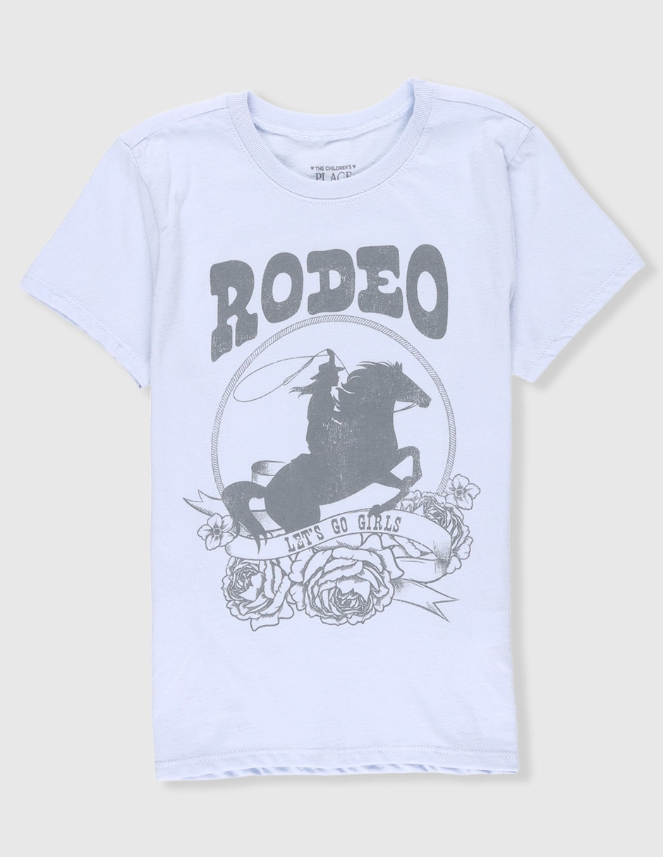 Playera manga corta para niña